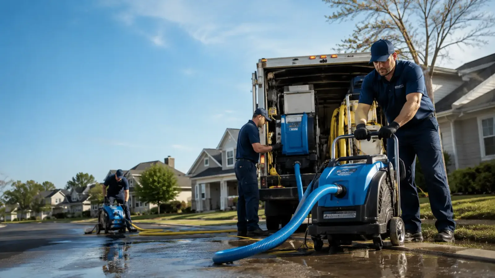Flood Damage Cleanup in Mirando City, TX